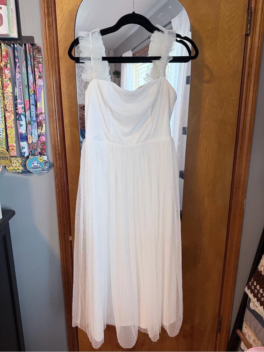 White Lulu’s Midi Dress